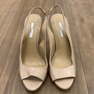 BCBGeneration Tan Stiletto Heels Size 9.5
